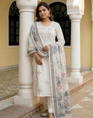 Pure Chanderi silk set