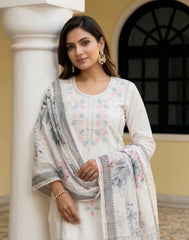 Pure Chanderi silk set
